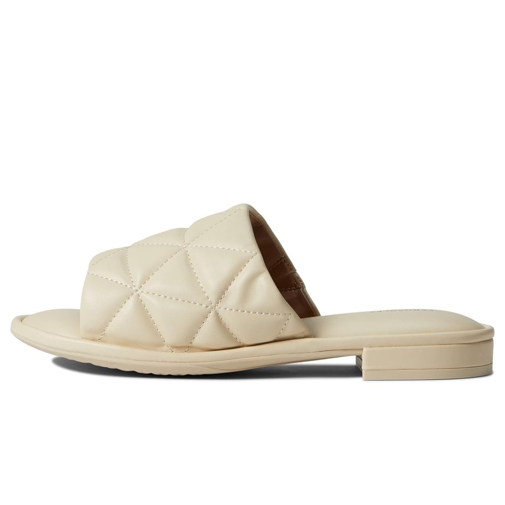 AEROSOLES Slide Sandels Woman's 12M Ivory JASPER elegant beachy Coastal New - Picture 2 of 8